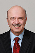 Headshot of Reza Moridi.