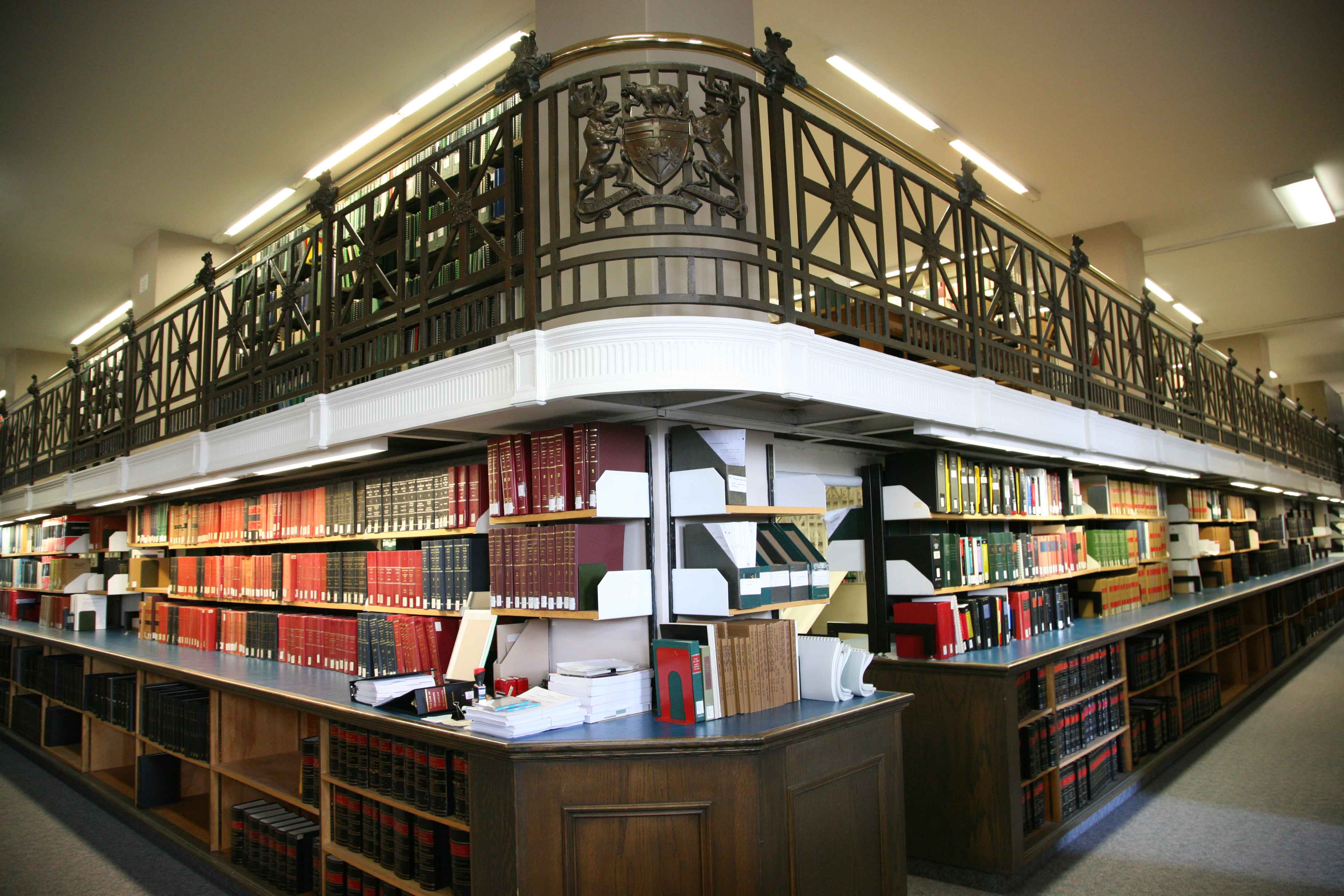 Une vue dynamique de la Bibliothèque de l'Assemblée législative