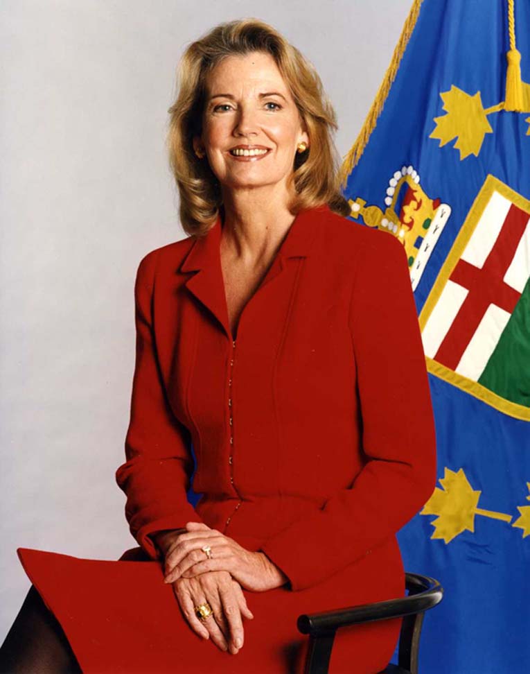 Picture of the Honourable Hilary Weston, Lieutenant Governor from 1997 to 2002