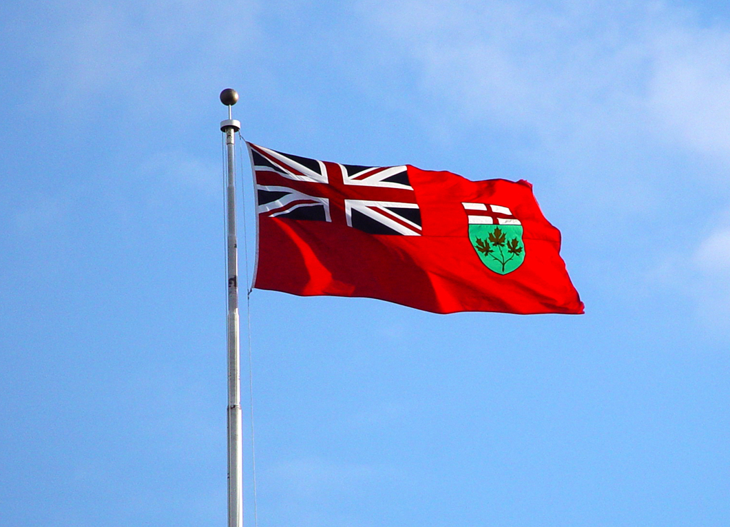 Ontario flag