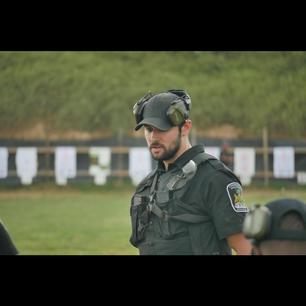 Peace Officer at the range