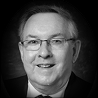 A headshot of James J. Bradley