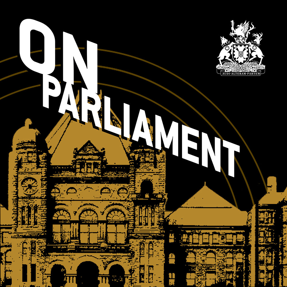 ON Parliament's logo