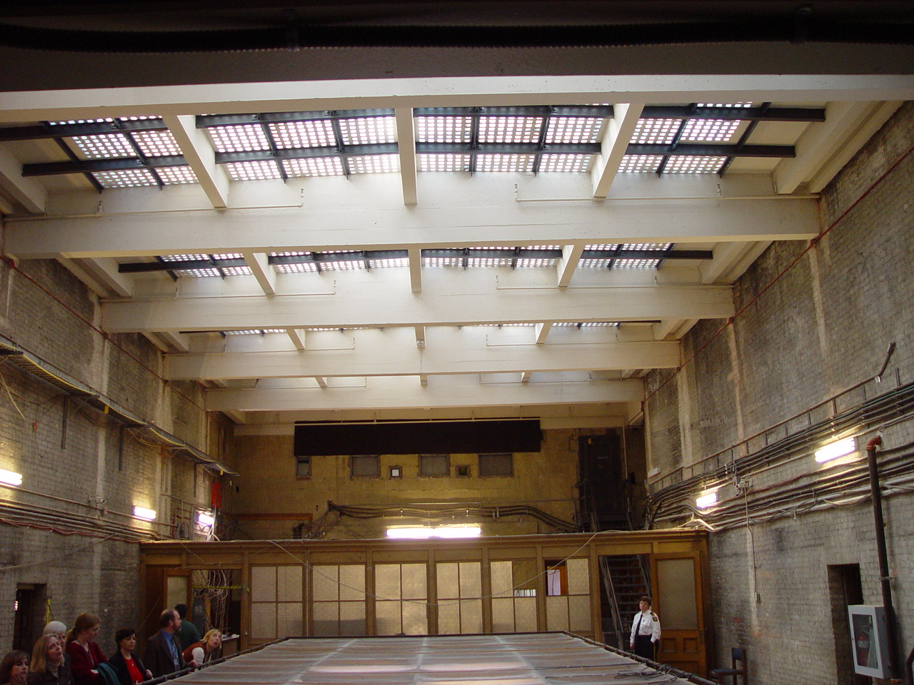 Picture showing west attic prior to restoration