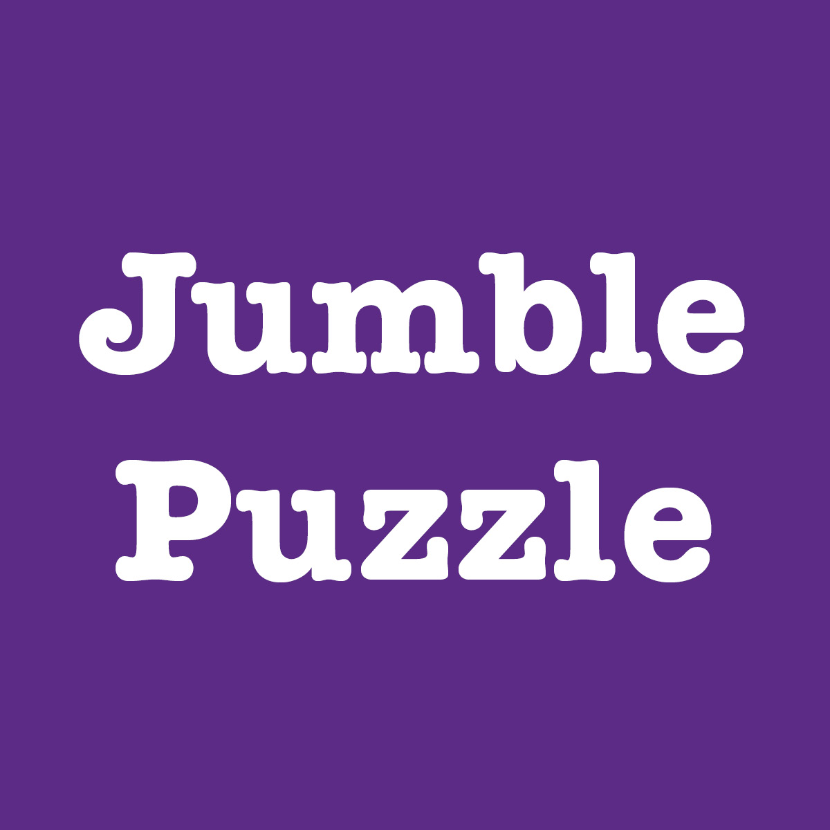 Jumble Puzzle logo