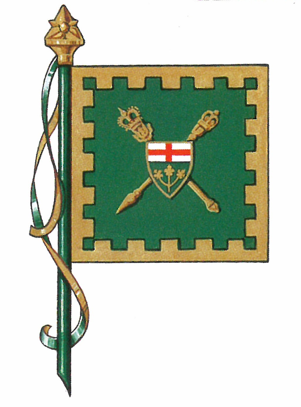 Drapeau des armoiries