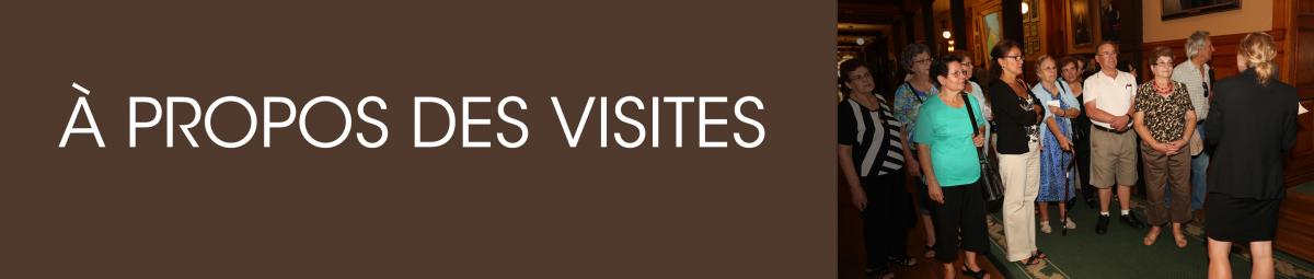Graphiqu à propos des visites