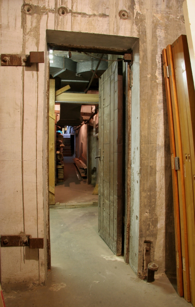 View from within one of the film vaults.