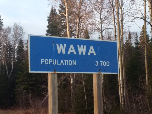 Image montrant une indication pour Wawa, Ontario