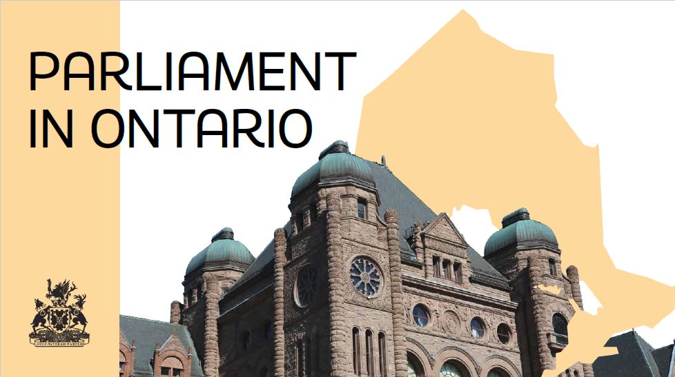 Image of Parliament in Ontario presentation