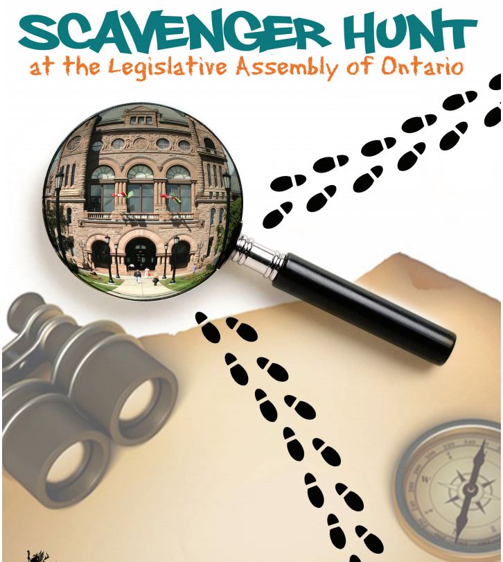 Cover of Scavenger Hunt activity booklet