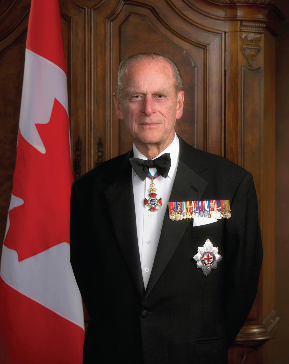 Le portrait officiel canadien de Son Altesse Royale le duc d'Édimbourg 