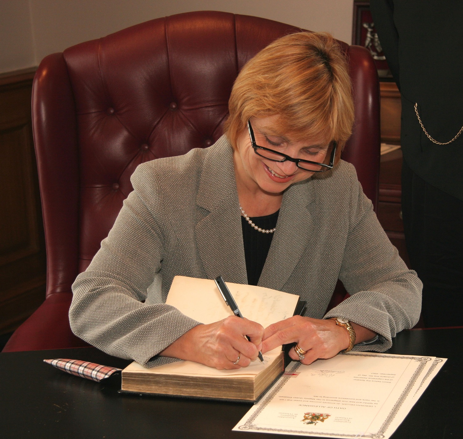 Picture of Legislative Assembly Clerk Deborah Deller