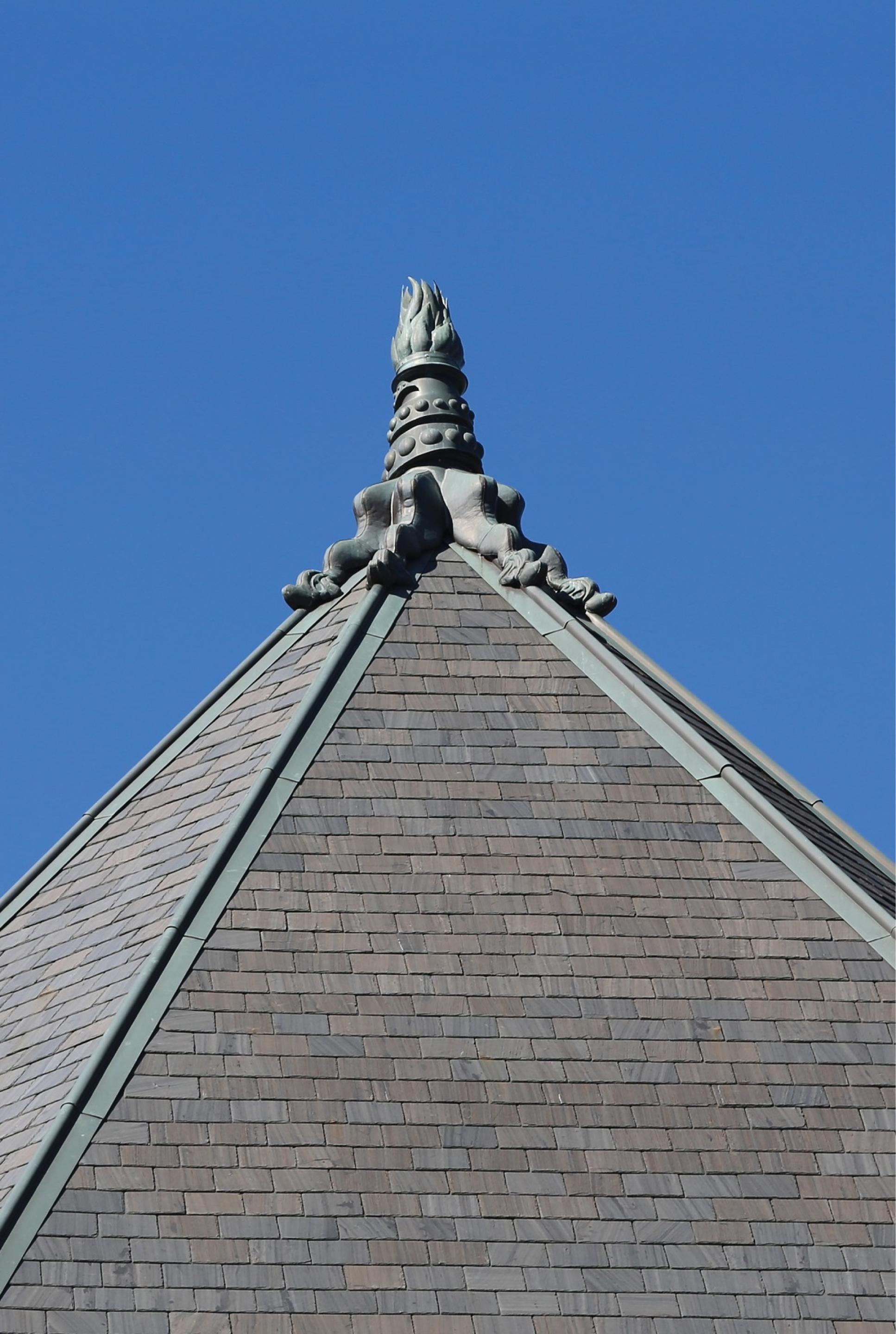Picture of a roof detail at Ontario's Legislative Building