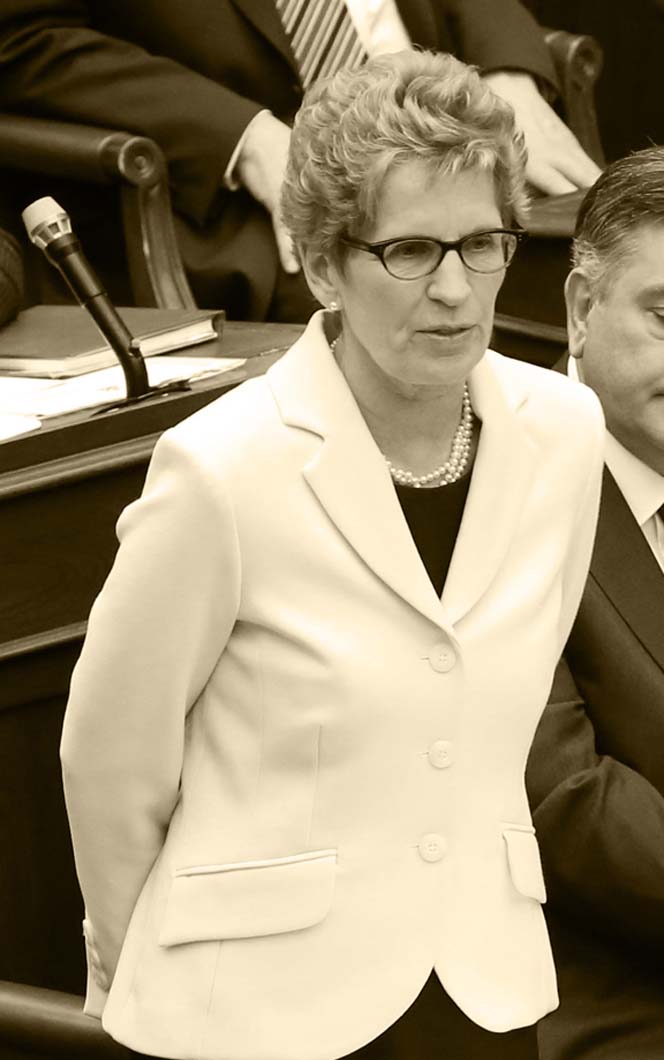 Photo de l'honorable Kathleen O. Wynne, députée de 2003 à 2022
