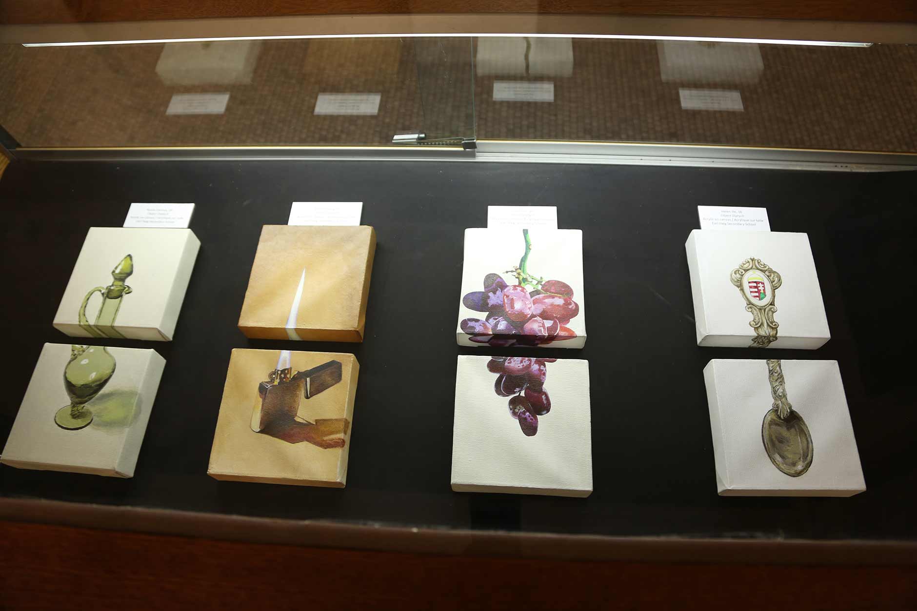 Tableaux créés par des participantes et participants du Programme d’arts pour les jeunes en 2014