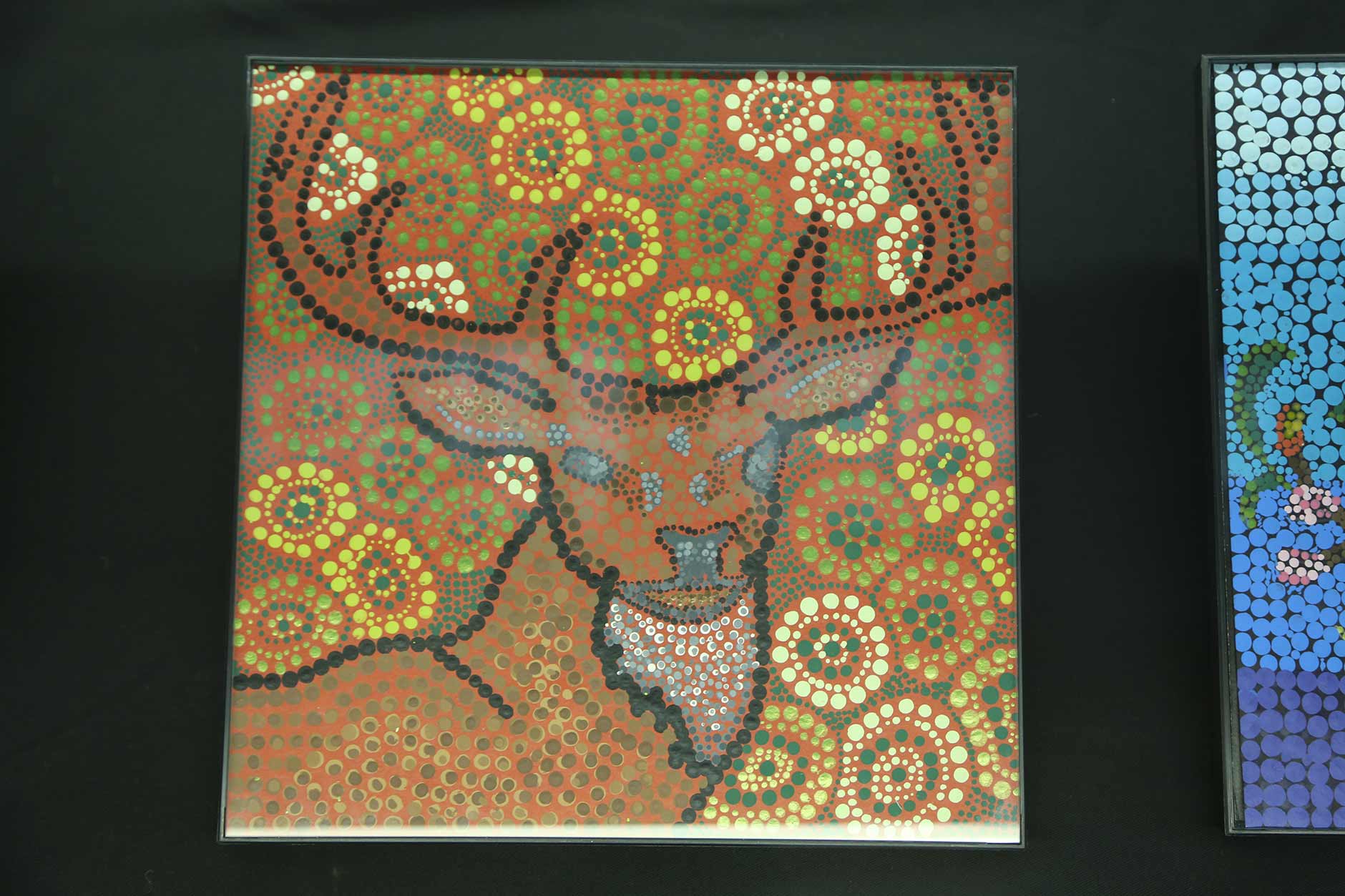 A painting by a student artist in the 2014 Youth Arts Program