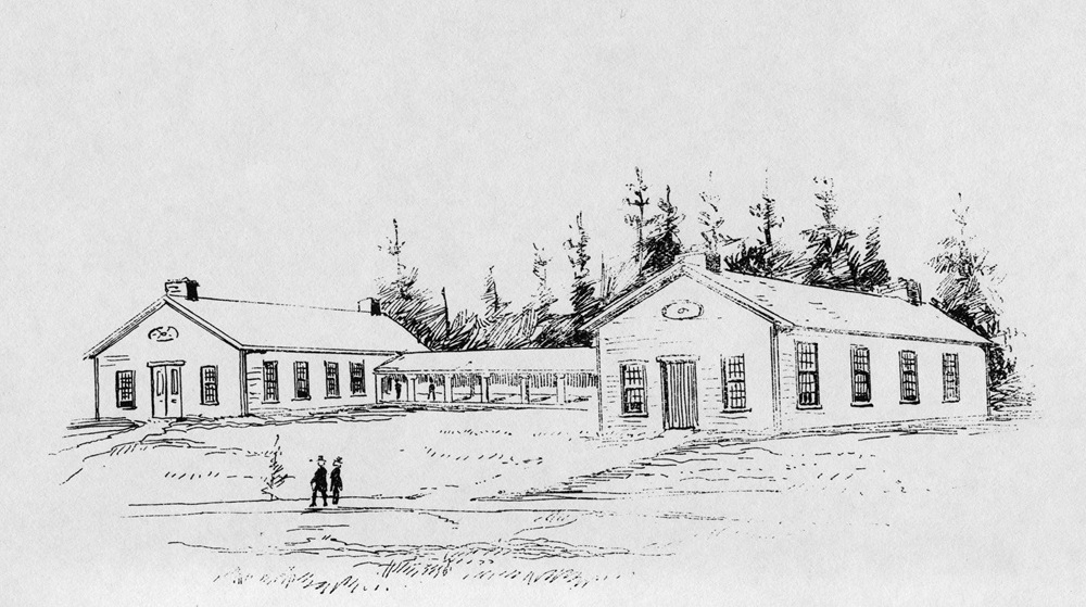 1er édifice parlementaire à York - le Palais du gouvernement - 1797-1813