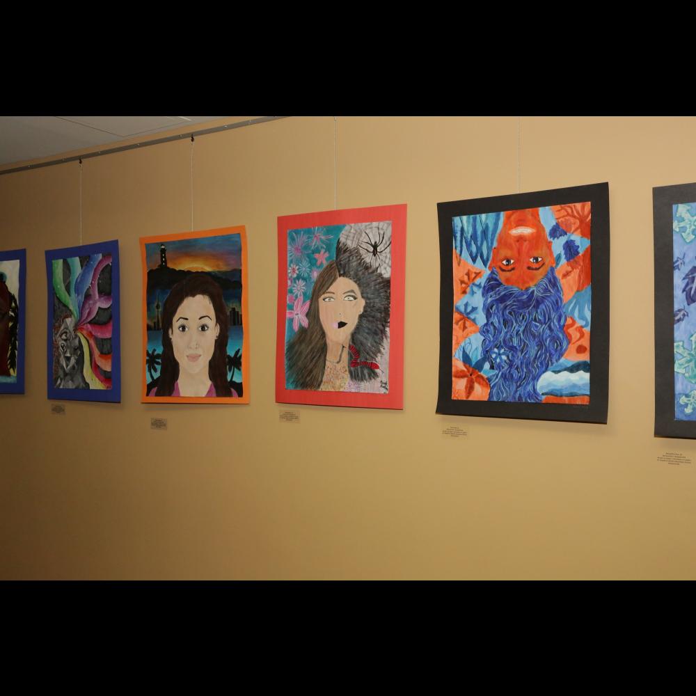 Dessins créés par des participantes et participants du Programme d’arts pour les jeunes en 2013