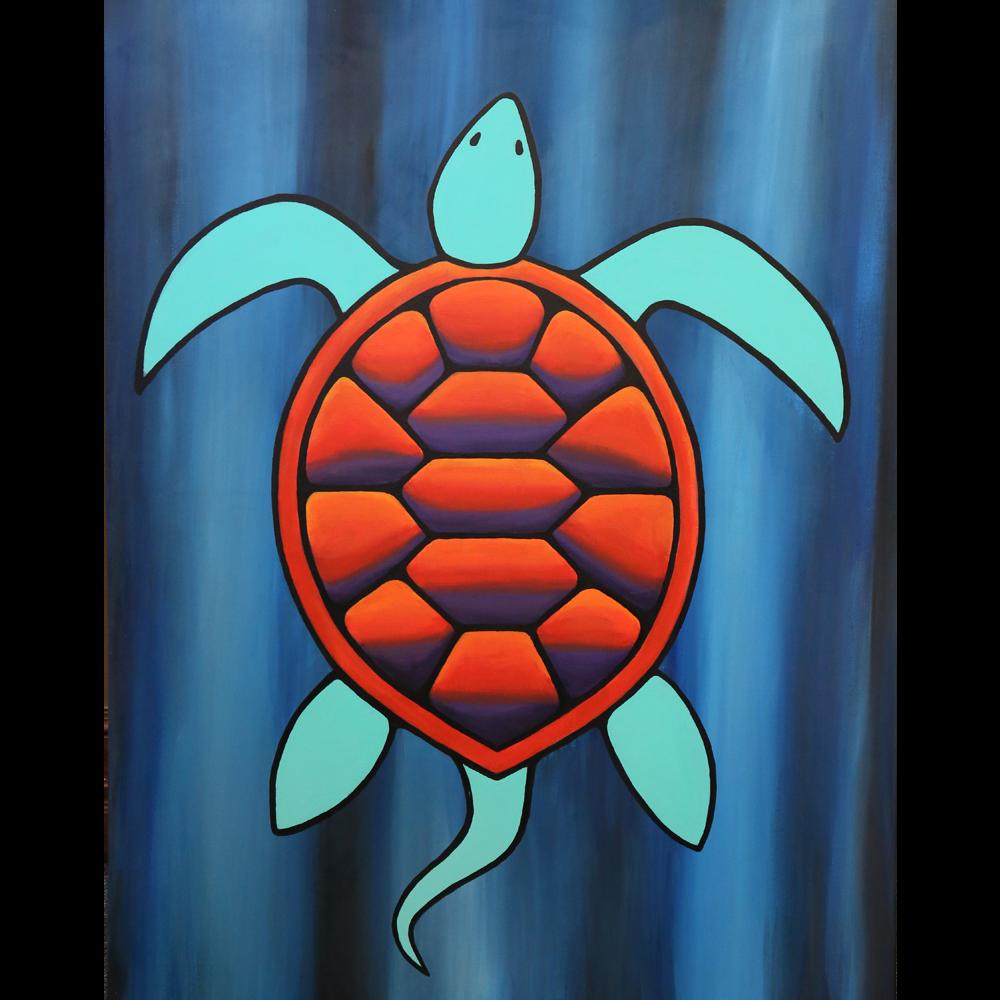 Image showing painting Turtle by Tim Doctor