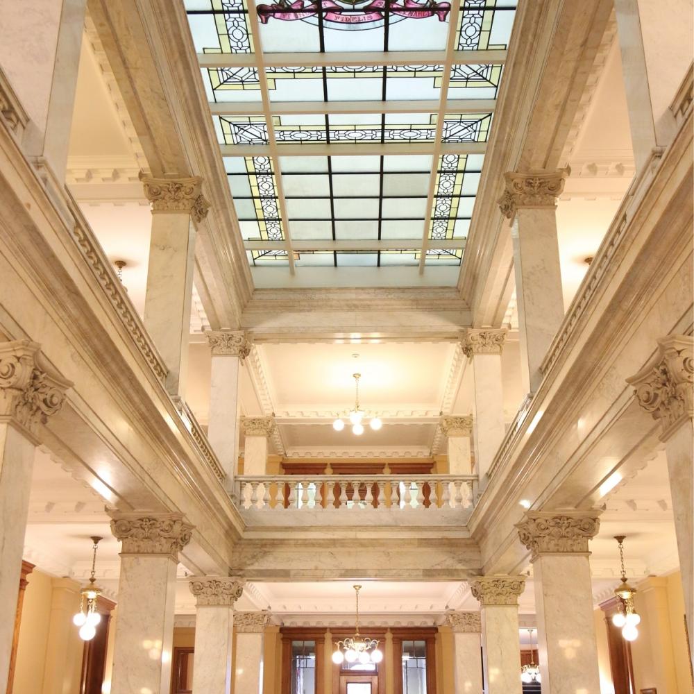 Picture of the west wing interior at Ontario's Legislative Building