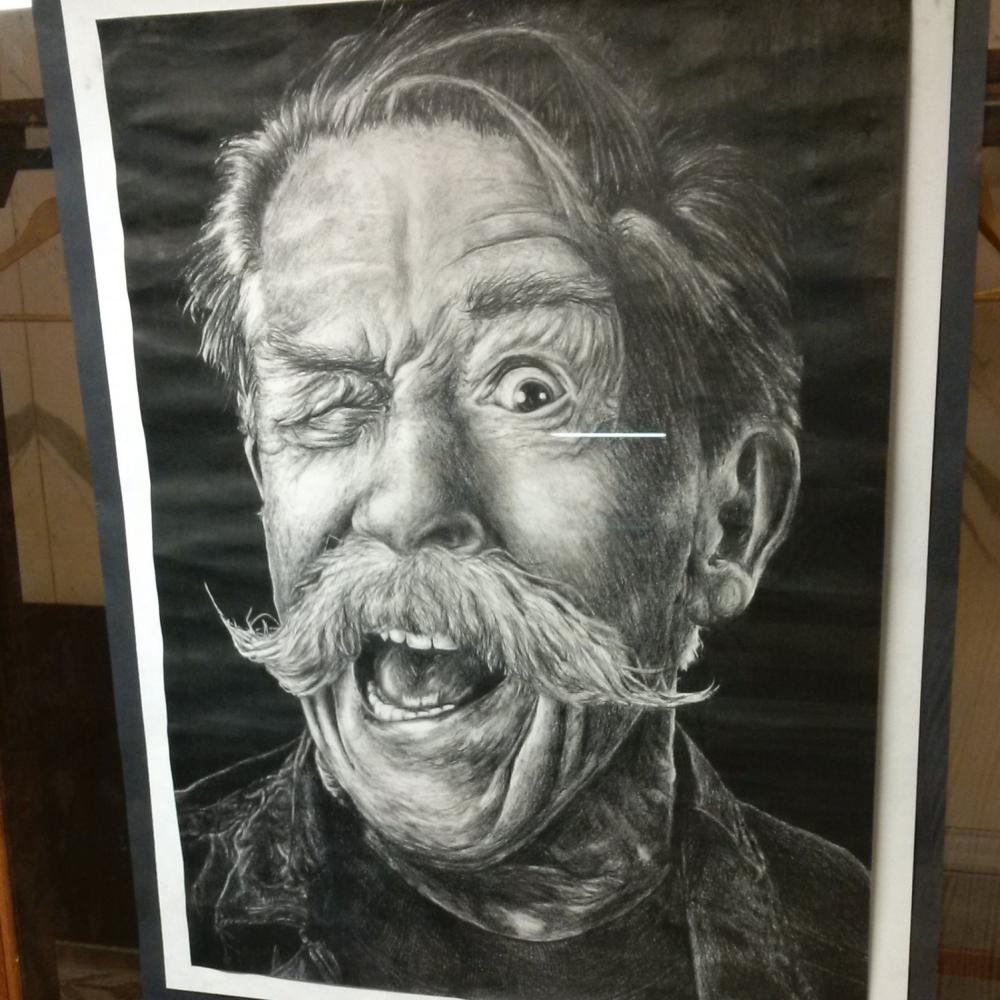 A drawing by a student artist in the 2016 Youth Arts Program.