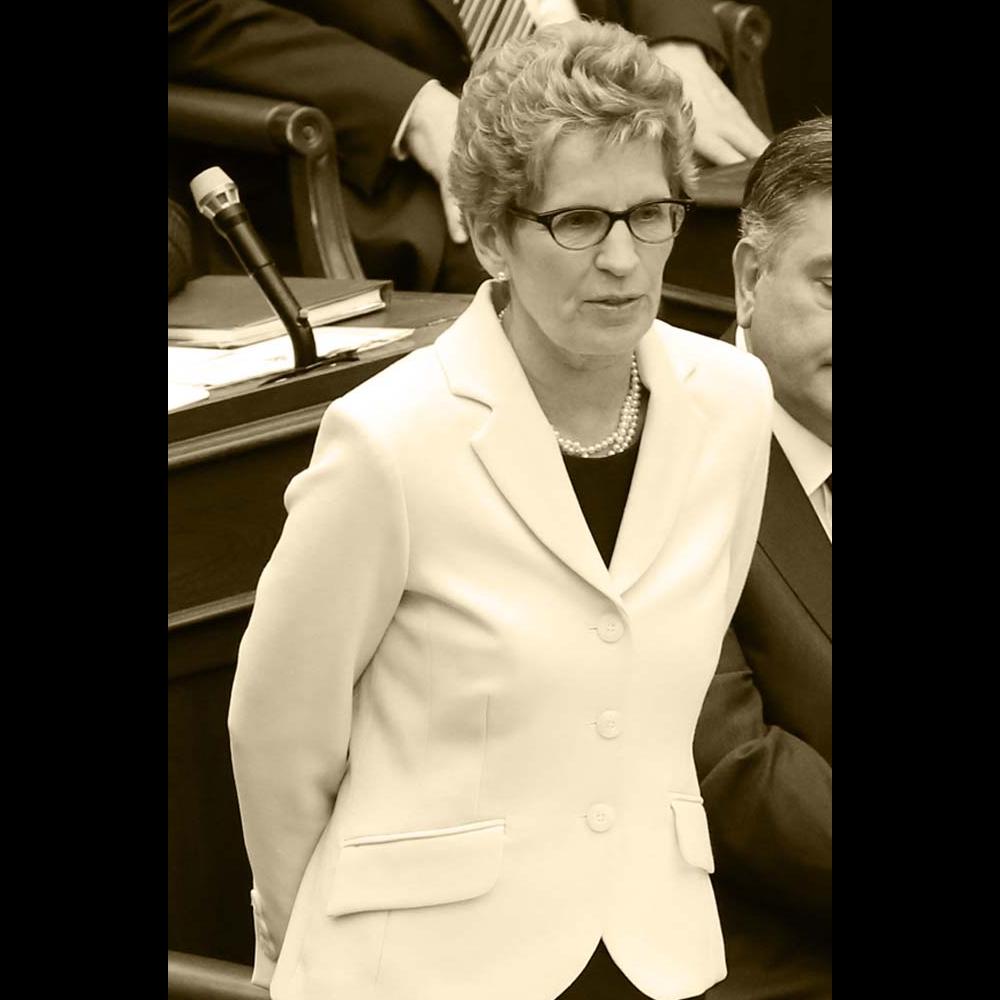 Photo de l'honorable Kathleen O. Wynne, députée depuis 2003