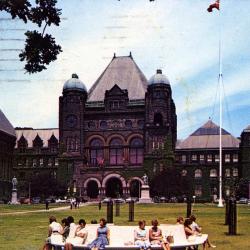 Legislative Building and grounds, viewed looking north, 1960s