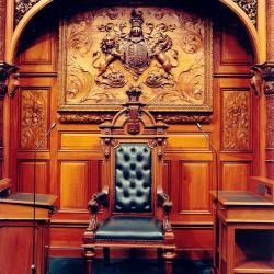 Picture of the Speaker's chair