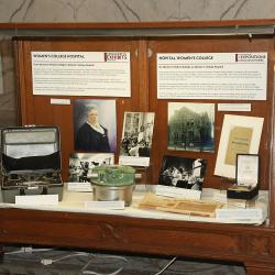 Picture of the Women's College Hospital exhibit